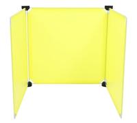 Homoyoyo 3pcs Cat Litter Box Splash Guard Protector, Large Plastic Privacy Cover with Black Clips, Anti-splash Pee Shield for Cat Litter Pan Enclosure, Suitable for Multi-cat Households