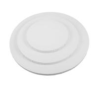 Homoyoyo 3pcs Circular Cotton Canvas Frames Stretched Painting Boards with Wood Frame Multipurpose Round Canvas for Artists Easy Swap for Oil Painting and Creative Art Displays