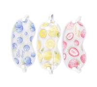 Homoyoyo 3pcs Cooling Eye Gel Masks Reusable Hot Cold Eye Compress for Sleep Cute Design Reduce Fatigue Relaxation with Gel Material Portable and Versatile Dark Circles