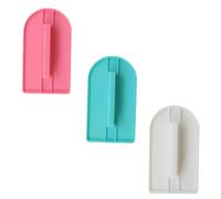 Homoyoyo 3Pcs Diamond Embroidery Tools Flattening Plate for DIY Diamond Picture Fixing with Ergonomic Design Lightweight Craft Accessories White Blue Pink