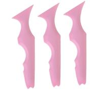 Homoyoyo 3pcs Eyeliner Stencils for Beginners Makeup Tools for Winged Eyeliner Eyeshadow Durable Portable Design for Effortless Eye Makeup Application for Travel