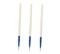 Homoyoyo 3pcs Fine Point Eyeliner Brush Ultrafine Tear Trough Applicator for Precise Eye Makeup Detailing and Aegyosal Effect Portable Cosmetic Tool for Professional and Personal Use