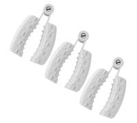 Homoyoyo 3pcs Finger Protector Guards for Cutting Vegetables and Fruits, Kitchen Hand Safety Tool for Beginners, Food-Grade Finger Guard Cutting Accessory