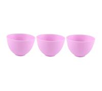 Homoyoyo 3pcs Flexible Silicone Bowl Odorless Drop Wash Bowl Face Mask Mixing Prep Measuring for Small Amounts Home Use
