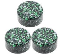 Homoyoyo 3pcs Guitar Effects Pedal Caps, Non-slip Plastic Footswitch Button Covers in Ink Green, Compatible with Most Guitar Pedal Footswitches for Enhanced Control and Protection