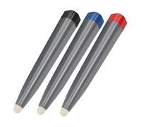 Homoyoyo 3pcs High Sensitivity Stylus Pens for Touch Screens, Universal Capacitive Whiteboard Writing Pens for Teachers, Interactive Electronic Tablet Accessories in Black, Red, and Blue