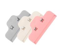 Homoyoyo 3Pcs Large Edge Clips Colored DIY Crafts Fixing Holders Multi-Function Plastic Locators for Cross-Stitch and Diamond Art Supplies