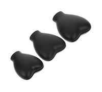 Homoyoyo 3pcs Makeup Brush Protective Covers Silicone Brush Sleeves for Fan Eye Shadow Blending Keep Heads Clean Extend Makeup Life
