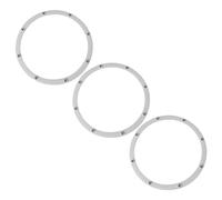 Homoyoyo 3pcs Multi-function Tray Holder Rotating Turntable for Convenient Spice Tray Roller for Cake Decoration Food Organization and Craft Supplies Display