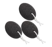 Homoyoyo 3pcs Natural Volcanic Lava Pumice Stone Foot File for Callus Removal and Dead Skin Exfoliation Corn Reduction and Fatigue Relief Smooth Soft Skin Care for Feet and Hands at Home