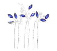 Homoyoyo 3pcs Pearl Hairpins Set Retro Rhinestone Hair Sticks for Women Elegant Forks for Weddings Parties Special Occasions Unique Vintage Hair Accessories