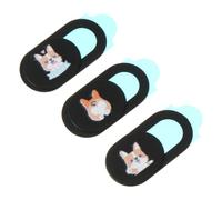 Homoyoyo 3pcs Privacy Protection Webcam Cover Slide for Laptops and Tablets Strong Adhesive Abs Material, Ultra Thin Laptop Webcam Cover Slider for Safe Digital Life and Decor