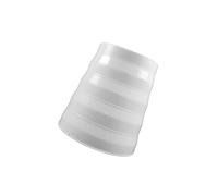 Homoyoyo 3pcs Range Hood Exhaust Adapter Plastic Duct Multi Reducer Increaser Connector Air Duct Reducer Drain Pipe Connector