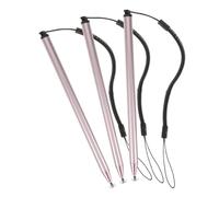Homoyoyo 3pcs Rechargeable Stylus Pens with Tether for Phones and Tablets High Precision Touch for Online Education and Remote Work