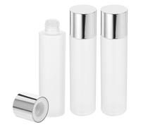 Homoyoyo 3Pcs Refillable Cosmetic Bottles Travel Lotion Dispenser Empty Toiletries Containers Leak Pet Design for Business Trips Camping
