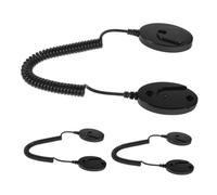 Homoyoyo 3pcs Remote Control Tether Cord with Strong Self Adhesive Backing Coiled Security Cable for Tv Remote Gaming Controller and Tablet Tether Anti-lost Leash