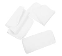 Homoyoyo 3pcs Reusable Castor Oil Pads Wrap for Liver Detox 18x40cm White Compress Pads Essential Oil Application for Women Natural Healing Aid for Inflammation