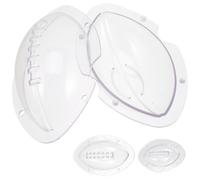 Homoyoyo 3pcs Rugby Ball Cake Molds Set in 3 Sizes, Multi-Function Silicone Baking Molds for DIY Candy, Fondant, and Edible Cake Decoration, Kitchen Baking Accessory for Home and Party
