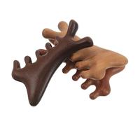 Homoyoyo 3pcs Sandalwood Scalp Massage Comb Set with Smooth Polished Finish and Gentle Scalp Massage for Everyday Grooming Rituals and Daily Relaxation Routines