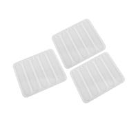 Homoyoyo 3pcs Silicone Rectangle Mold Moulds for Resin Rectangle Silicone Bookmark Mold Bookmark Resin Casting Moulds Book Mark for White