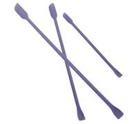 Homoyoyo 3pcs Silicone Spatula Makeup Spatula Mini Cosmetic Tiny for Lotion Bottle Scraper Beauty for Eyebrow Wax