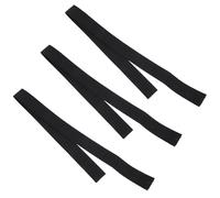 Homoyoyo 3pcs Wig Headband Elastic Band 2.5cm Adjustable Washable Reusable Polyester Hair Accessories for Most People Everyday Use