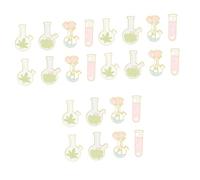 Homoyoyo 3sets 8pcs Science Test Tube Brooch Unique Chemistry Experiment Pins for Coats Bags and Hats Durable Medical Jewelry for Creative Fashion Accessory 8pcs*3