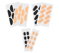 Homoyoyo 4 Pairs Anti-slip Soft Foam Glasses Nose Pads Self-adhesive Eyeglass Nose Pieces with Mixed Shapes and Colors for Comfortable Eyewear Fit and Pressure Relief