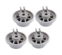 Homoyoyo 4 Pieces Dishwasher Rack Replacement Wheels Compatible with Bosch and Other Brands 165314 Lower Rack Parts Dishwasher Accessories