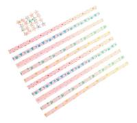 Homoyoyo 400pcs Origami Star Paper Strips Double-Sided Paper Strips Assorted Color and Adults Stress Relief Hand-Made Decoration Christmas Craft