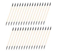 Homoyoyo 40PCS Dual-ended Manicure Cuticle Sanding Sticks Disposable DIY Nail Art Tools with Gentle Abrasion for Plastic Models Products Home Salon Use