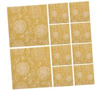 Homoyoyo 40pcs Gold Rose Printed Paper Napkins Disposable Soft Serviettes for Kitchen Cocktail Party Wedding Banquet Elegant Table Decor Highly Absorbent Durable