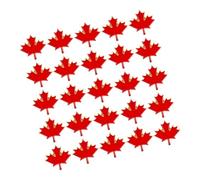 Homoyoyo 40pcs Maple Leaf Brooch Pins Stylish Clothing Accessories for Sweaters Scarves Coats Durable Metal Coating Unique Design for Fashionable Touch Personal Style Expression