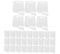 Homoyoyo 40Pcs Removable Freezer Dividers Transparent Plastic Side Door Fridge Separators for Organized Storage Durable Partition Boards for Refrigerator Use