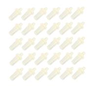 Homoyoyo 40pcs Shutter Replacement Repair Pins Spring Loaded Plastic Louvers Fixing Kit for Plantation Shutters Cabinet Furniture Accessories Easy Installation