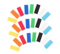 Homoyoyo 40pcs Silicone Watch Band Loop Replacement Watch Strap Keeper Rings Fastener Retainer Loops Sweat Resistant Compatibility for Men Women