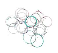 Homoyoyo 42pcs Portable Guzheng String Replacement Full Guzheng Strings Practical Tools for Chinese Accessory Assorted Combinations for Music Random Color