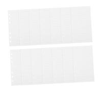 Homoyoyo 45 Sheets Loose Leaf Refill Paper Wide Ruled Lined Planner Inserts for Notepad Binder Compatible Ring Organizers Portable Lightweight Paper for Students Office Artists