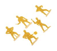 Homoyoyo 45Pcs Engineering Model Set Creative Construction Figures for Durable Plastic Miniature Kits to Enhance Cognitive Skills Playtime Fun