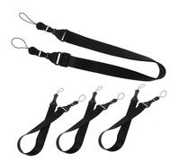 Homoyoyo 4pcs Adjustable Thickened Nylon Shoulder Strap for Camera Laptop Phone Crossbody Bags Lightweight Comfortable Replacement Bag Straps for Messenger Tote Handbags