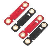 Homoyoyo 4pcs Adjustable Velvet Bird Foot Rings with Secure Open Clips for Outdoor Fly Training Breathable Pet Harness Bands for Parrots and Birds Comfortable Ankle Chains for Safe