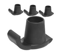 Homoyoyo 4Pcs Anti-Slip Walker Ski Glides Small Foot Cushions Walker Sliders for Elderly Safety Shockproof Feet Pads Replacement Accessories