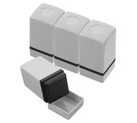 Homoyoyo 4pcs Chord Stamp Self-inking for Musicians and Beginners, Plastic, White, Lightweight, for String Instruments and Ukulele, Daily Practice and Creation