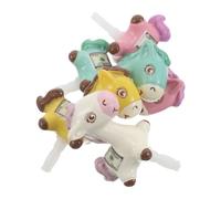 Homoyoyo 4pcs Cute Phone Dust Plug for Headphone Jack Plastic Mobile Dustproof Plugs Water and Dust for Device Charging Port