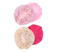Homoyoyo 4pcs Delicate Bathing Hat Women Hair Care Caps Practical Sleeping Hat for Highlighting Cap Shower for Long Hair