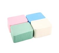 Homoyoyo 4Pcs Diamond Sponge Puff Natural Makeup Sponges for Foundation Concealer and Blusher Large Cosmetic Powder Puff for Finish Soft Gentle Skin