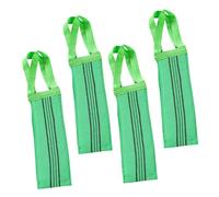 Homoyoyo 4pcs Exfoliating Back Scrubber Towel Dual Sided Long Bath Cloth for Men and Women Gentle Body Scrubber Durable Dirt Removal and Cleansing