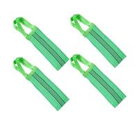 Homoyoyo 4pcs Exfoliating Body Scrubber Towels Long Dual Sided Back Scrubber for Shower Deep Cleansing Soft Skin Friendly Bath Cloths for Smooth Texture and Easy Use