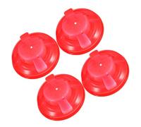 Homoyoyo 4pcs Fire Alarm Detector Cover Plastic Protector Sensor Guard Fire Alarm Cover for Kitchen Cooking Use Dustproof Detector Shield