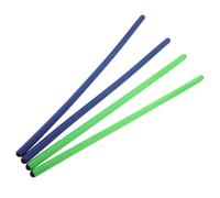 Homoyoyo 4pcs Flexible Moldable Cane Holder Hook Metal Core Wrapped in Soft Silicone for Secure Storage and Adjustable Fit, Table-Mounted Cane Accessory for Dining and Purse or Scooter Use